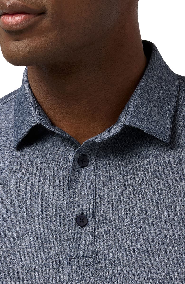 Mizzen+Main Harper Performance Polo, Alternate, color, Navy Heather