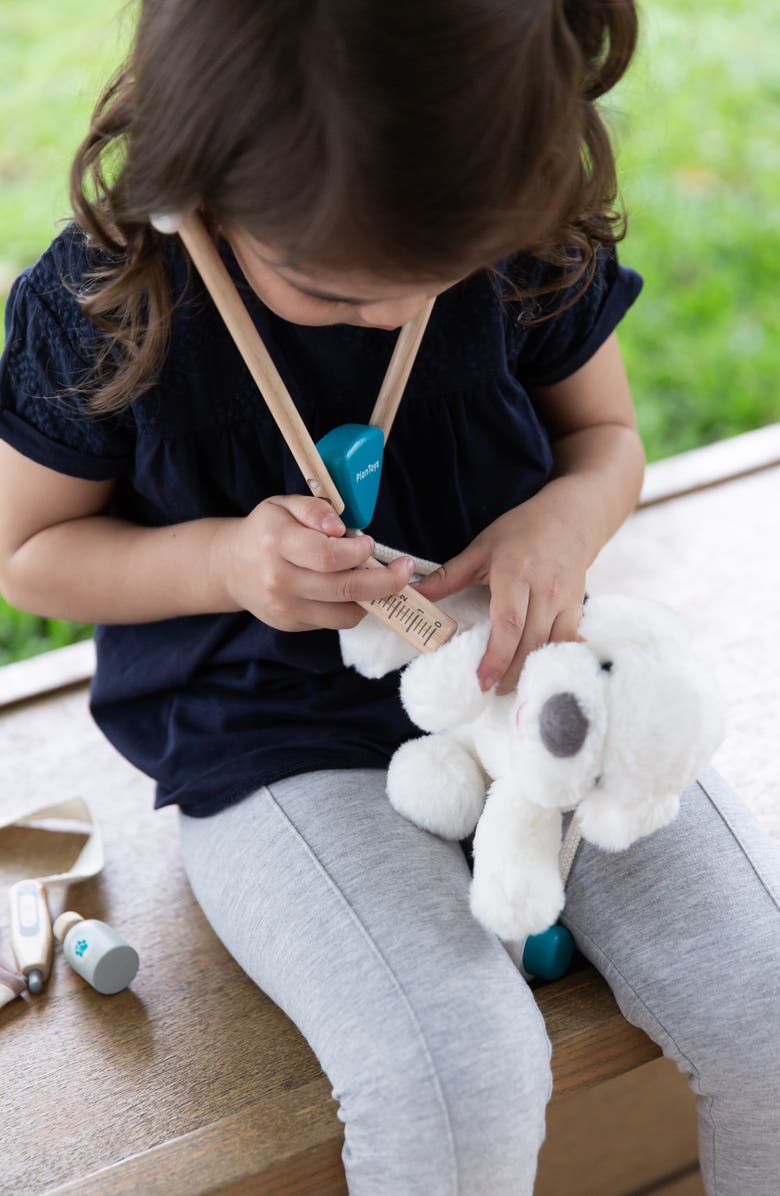 PlanToys<sup>®</sup> Vet Playset, Alternate, color, Blue/ Green