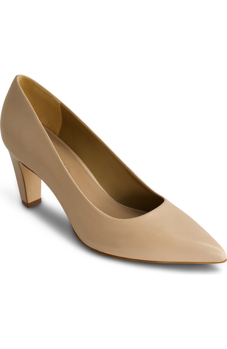 Bernardo Footwear Giselle Pump, Main, color, Blush Antique Calf