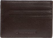 Johnston & Murphy Pebbled Leather Card Case