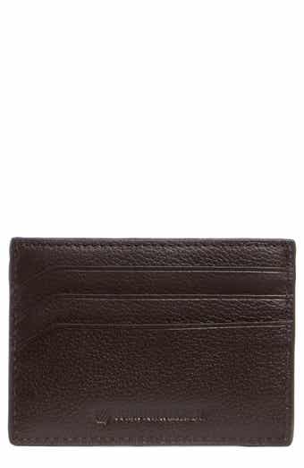 Johnston & Murphy Pebbled Leather Card Case