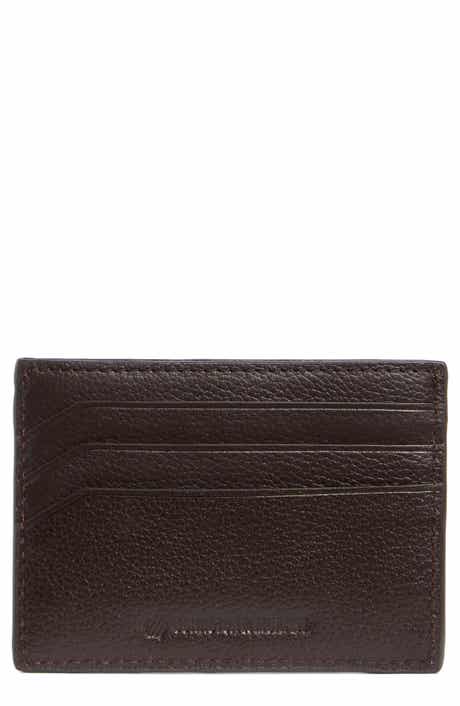 Johnston & Murphy Pebbled Leather Card Case