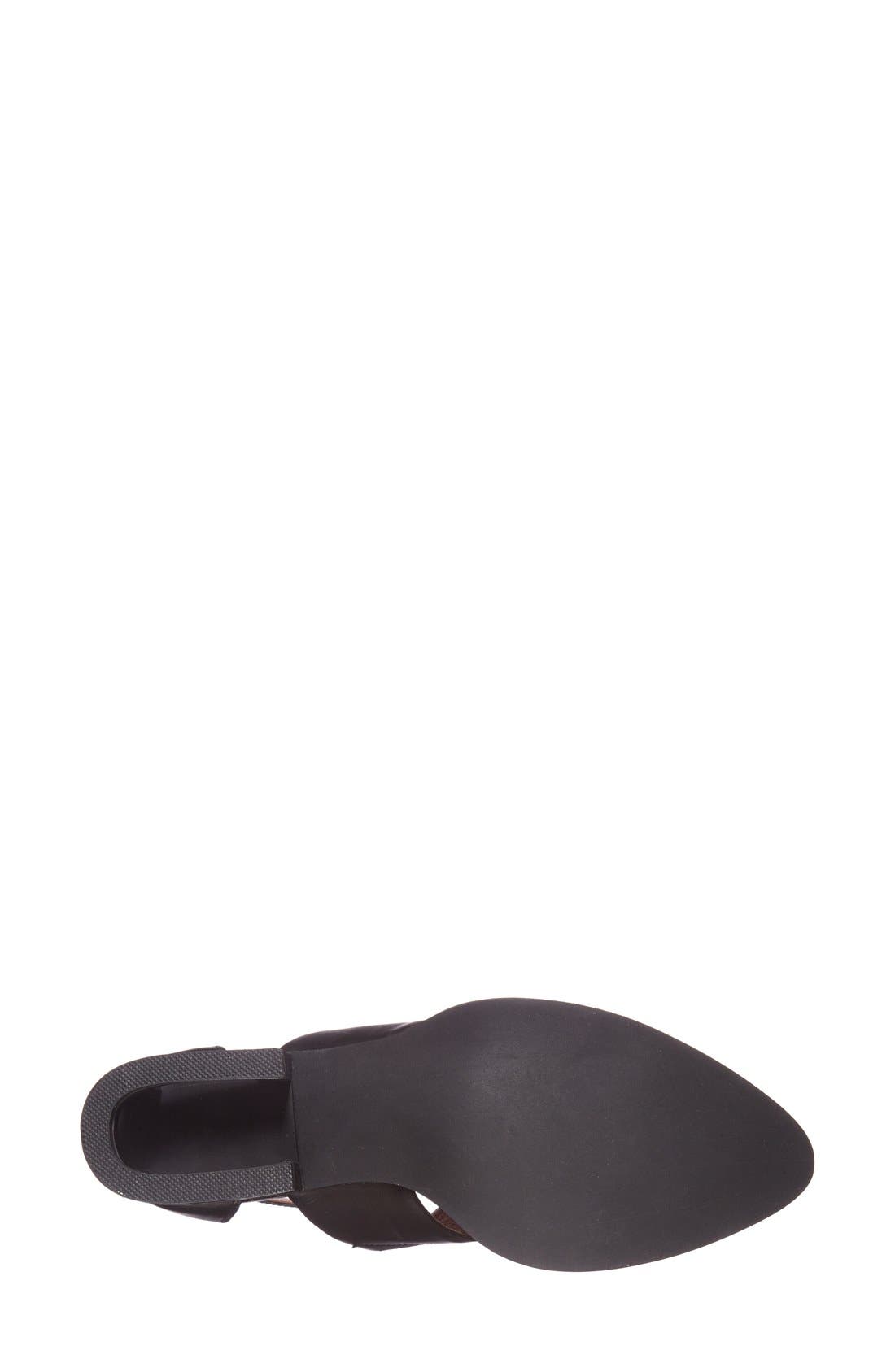 'Carina' Ankle Boot, Alternate, color, BLACK BLACK MATTE