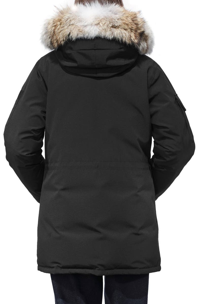 Canada Goose Expedition Extreme Weather Fusion Fit 625 Fill Power Down Parka with Genuine Coyote Fur Trim, Alternate, color,
