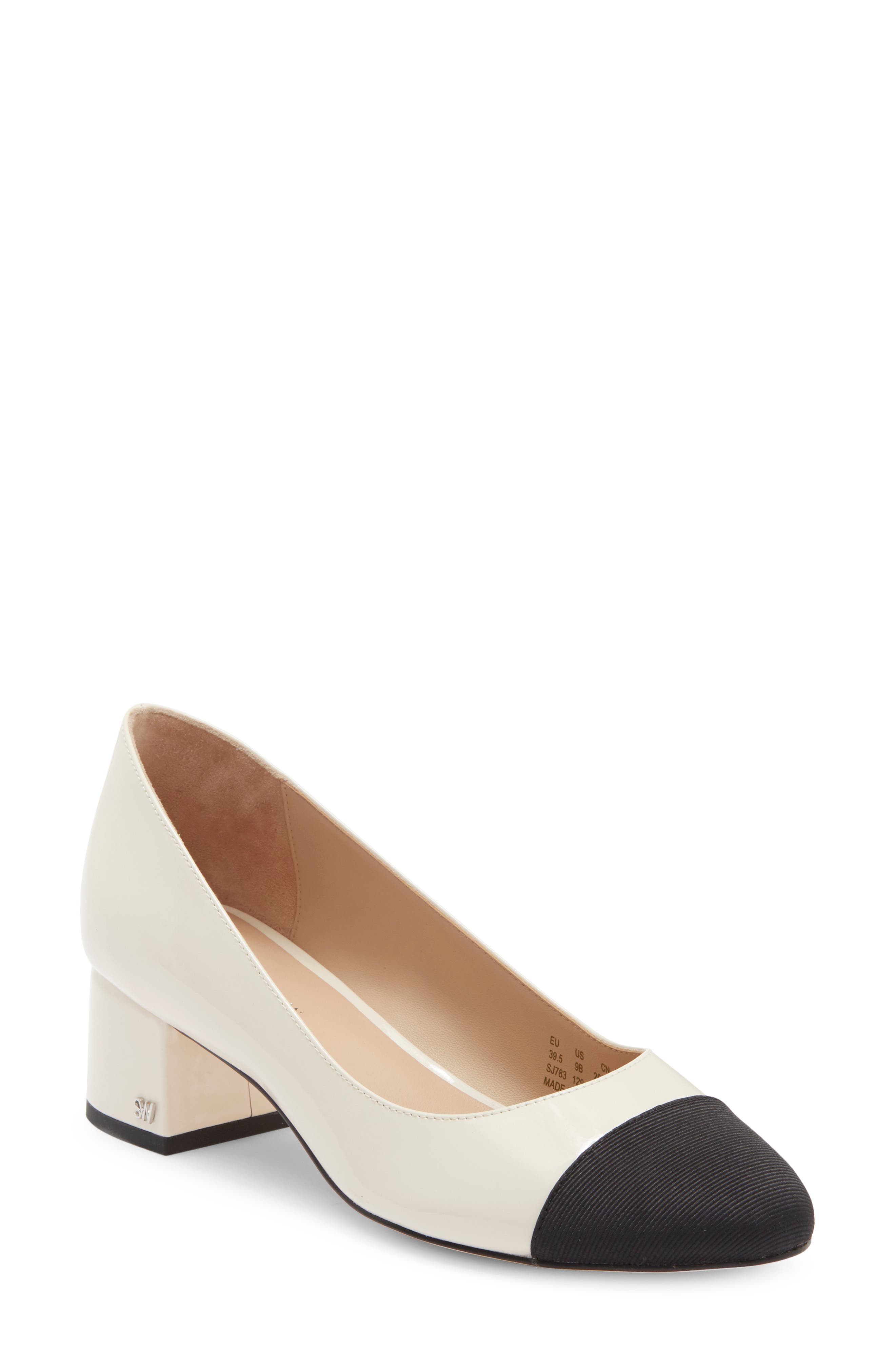 Stuart Weitzman Gabby Block Heel Pump