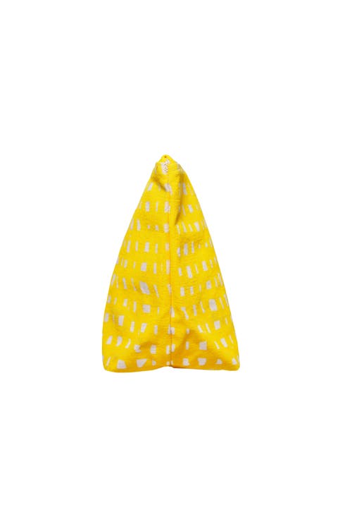 Dance Happy Ivy Cosmetic Bag In Sunshine Yellow