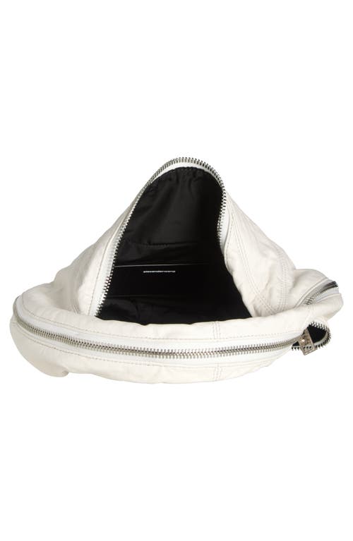 Alexander Wang Small Twyst Handbag In Off White