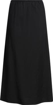 Nordstrom Linen Blend Midi Skirt