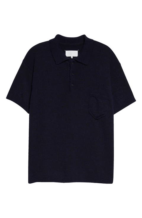 Cotton & Wool Blend Polo
