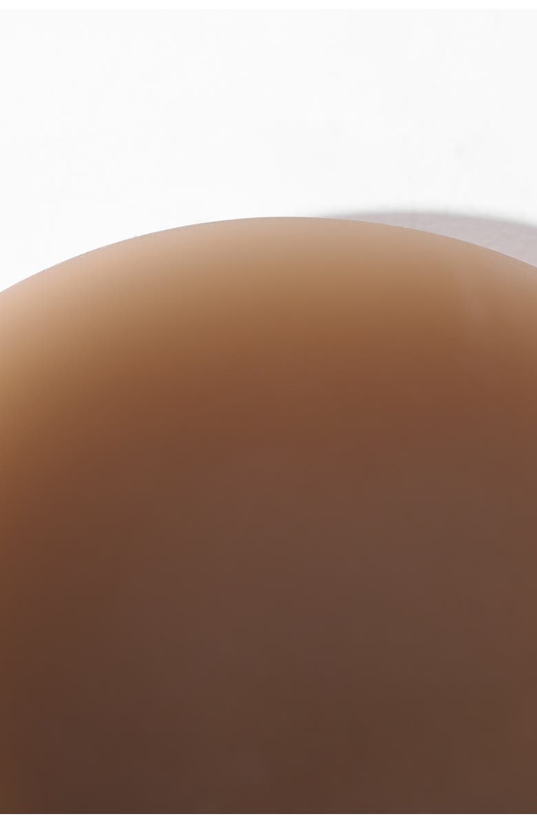 Shapellx Tapered Edge Seamless Silicone Nipple Covers, Alternate, color, Brown