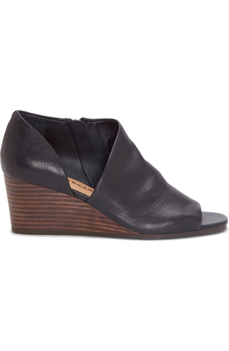 Lucky Brand Tylera Open Toe Wedge Bootie, Alternate, color,