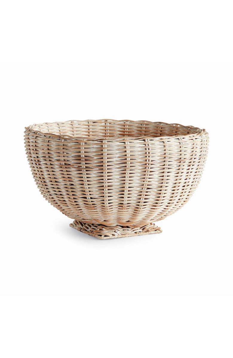 Napa Home & Garden Charleston Footed Bowl, Main, color, White