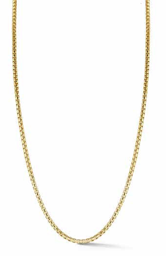 Yield of Men Men's Rounded Box Chain Necklace