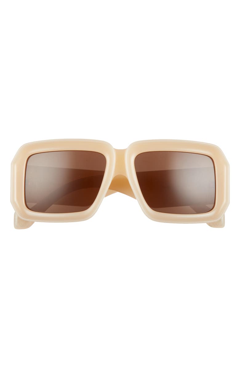 Loewe 56mm Square Sunglasses, Main, color, 