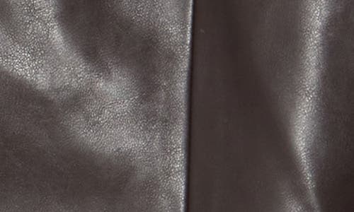 Rag & Bone Drea Faux Leather Blazer In Dark Brown