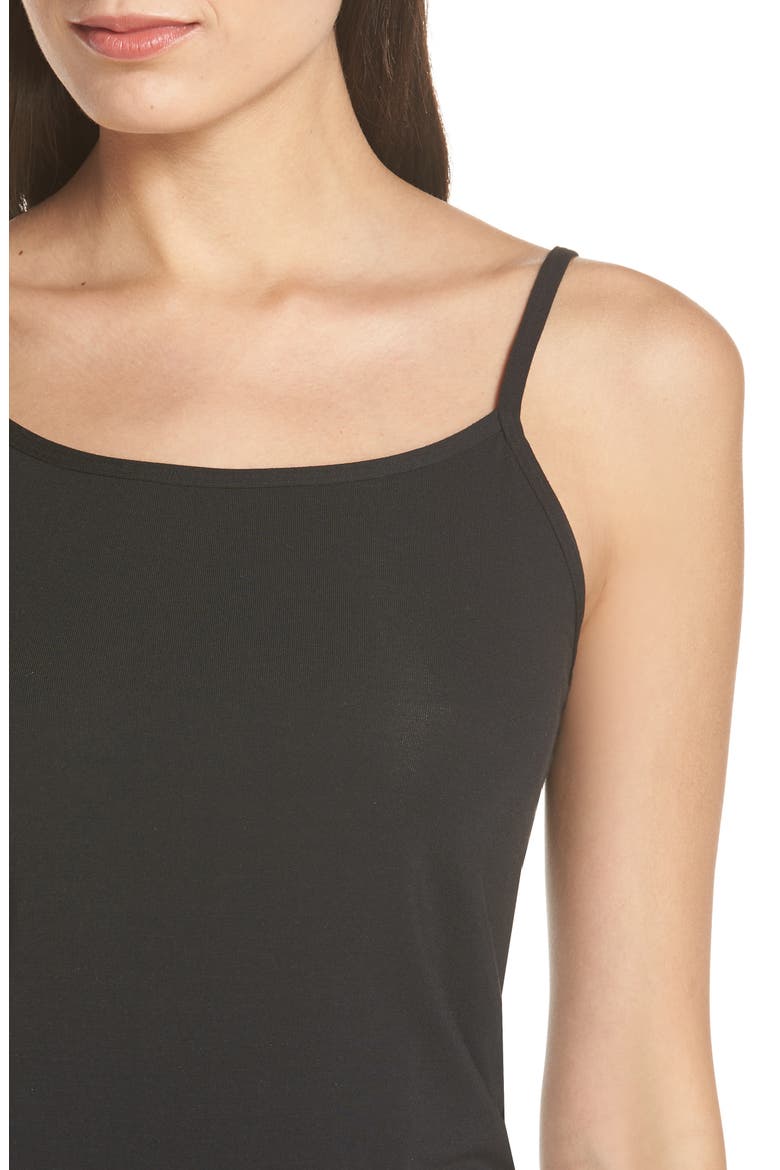 Second Skin Stay Tucked Camisole, Alternate, color, BLACK