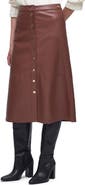 Barbour Alberta Faux Leather Skirt
