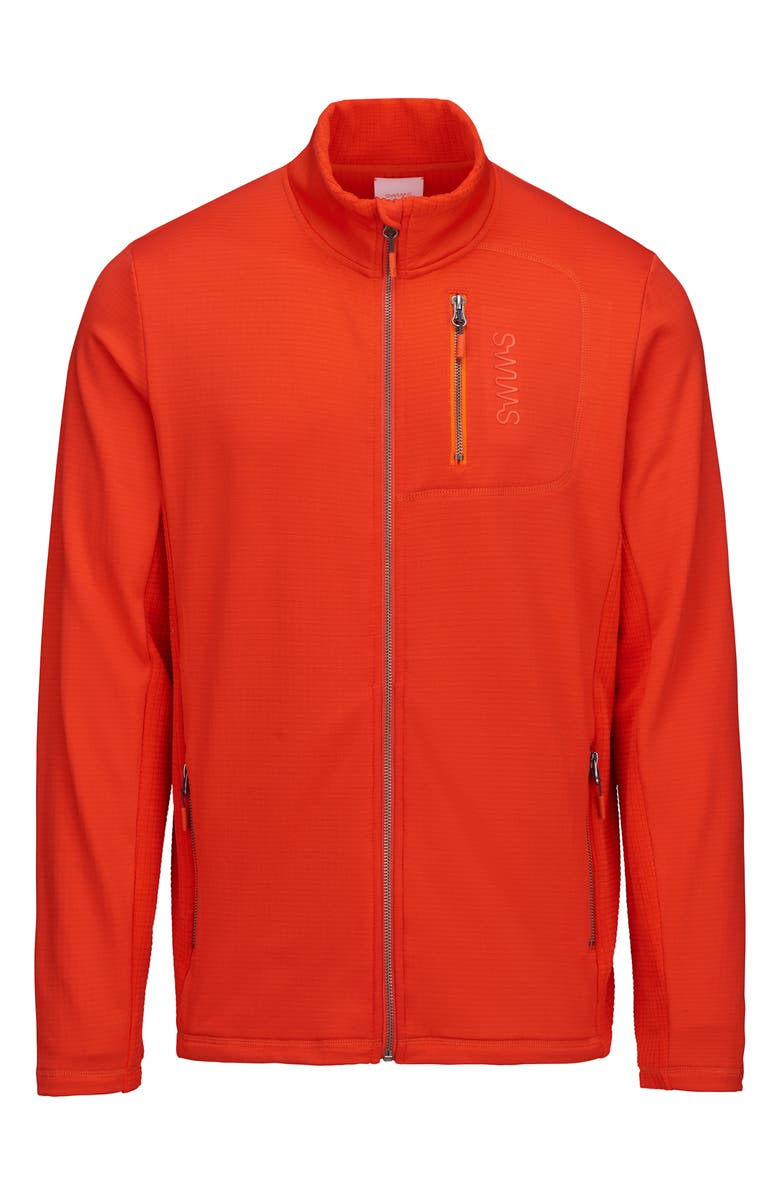 Swims Musala Zip Jacket, Main, color, Grenadine