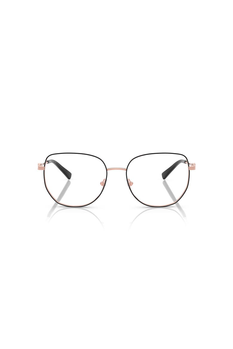 56mm Square optical glasses, Alternate, color, Black