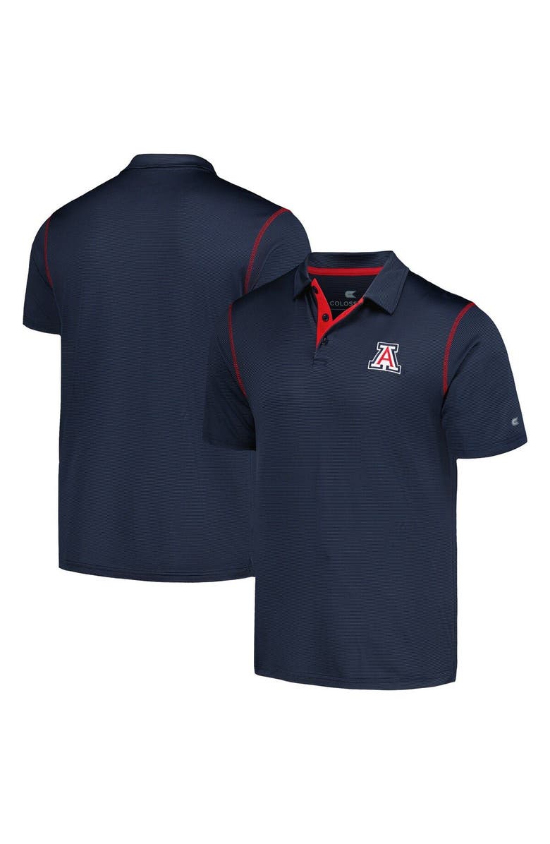 COLOSSEUM Men's Colosseum Navy Arizona Wildcats Cameron Polo, Main, color,