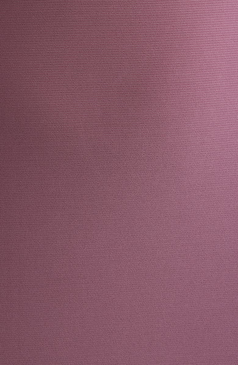 Jump Apparel Plunge V-Neck Jersey Gown, Alternate, color, Mauve