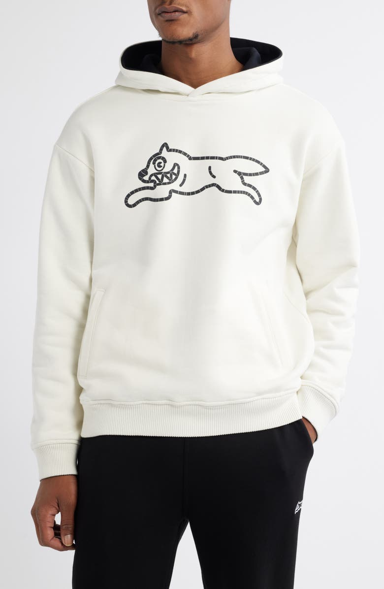 ICECREAM Oasis Running Dog Logo Reversible Graphic Hoodie, Main, color,