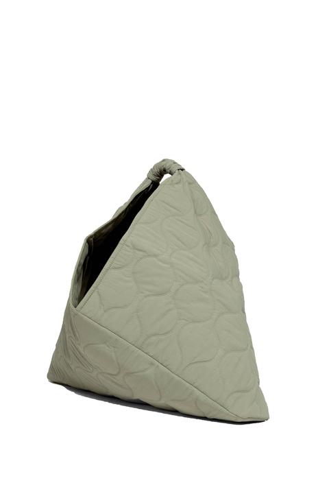 Large Green Quilted Gami Bag