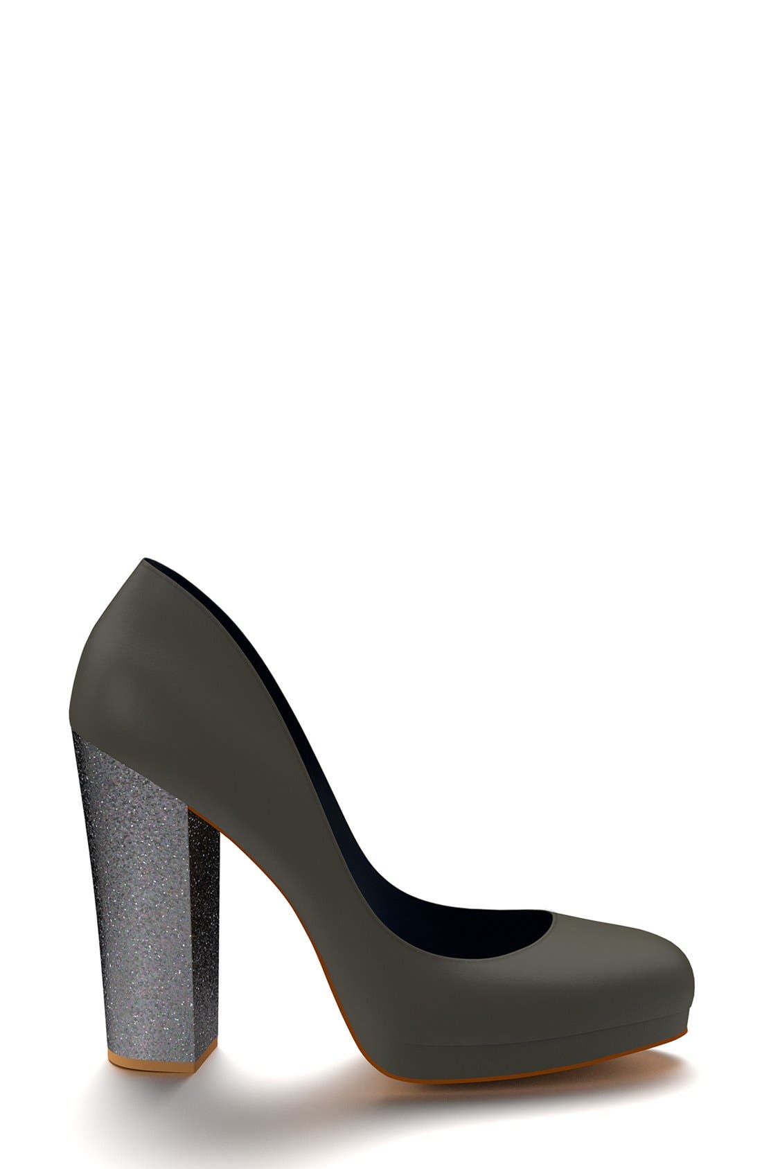 Shoes of Prey Platform Pump, Alternate, color, 