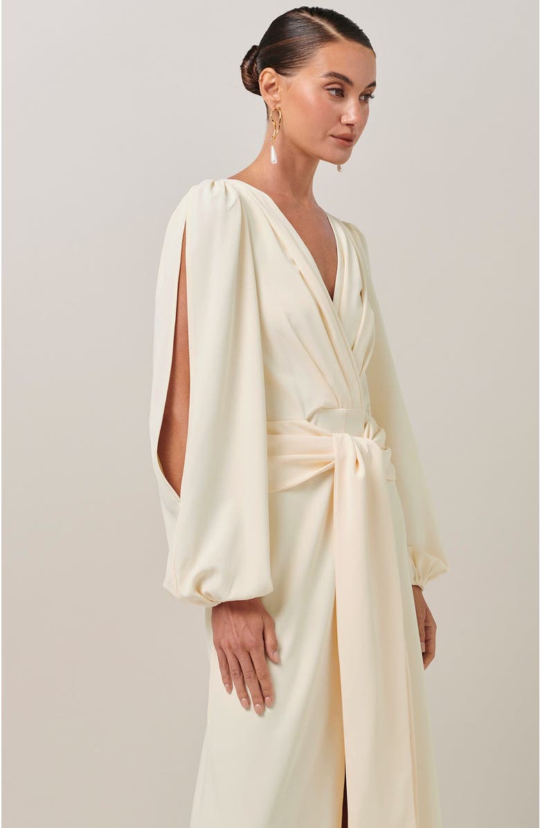 SAVEL Jonah Midi Dress, Alternate, color, Ivory