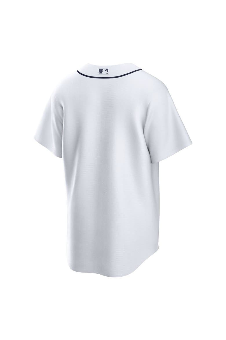 Men's Nike White Detroit Tigers Home Replica Team Jersey, Alternate, color, WHITE