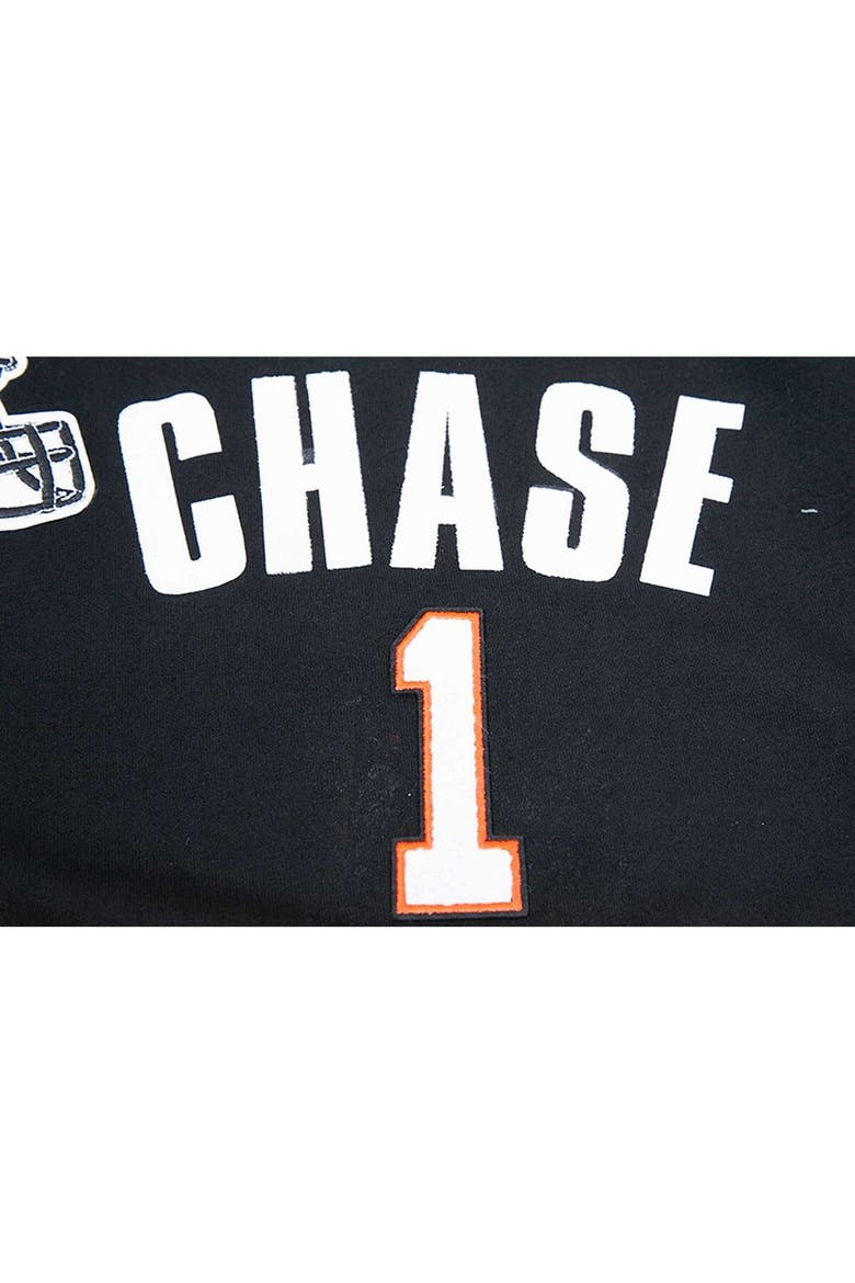 Men's Pro Standard Ja'Marr Chase Black Cincinnati Bengals Player Name & Number Shorts, Alternate, color, Black