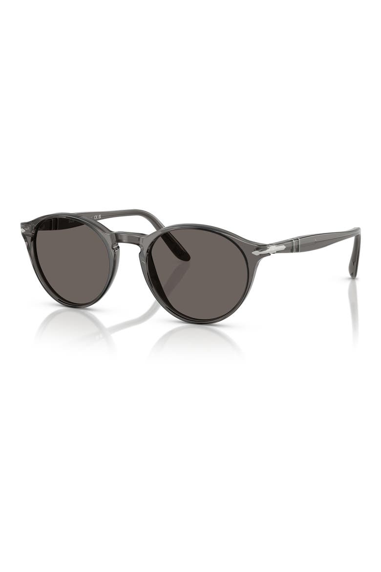 50mm Phantos Sunglasses, Alternate, color, COLD GREY TRANSP / DARK GREY