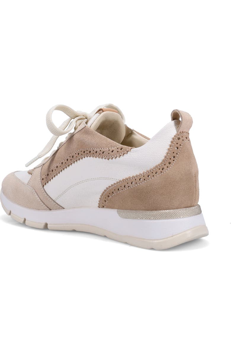 Ron White Zeanna Brogue Sneaker, Alternate, color, Fawn