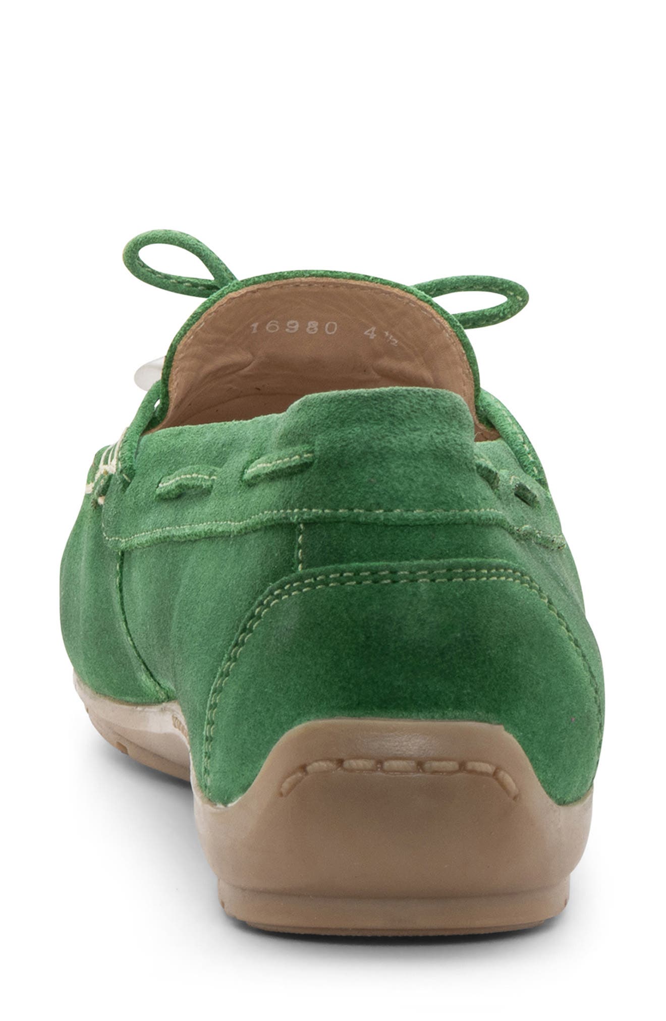 Amarillo Leather Driving Shoe, Alternate, color, GRASS