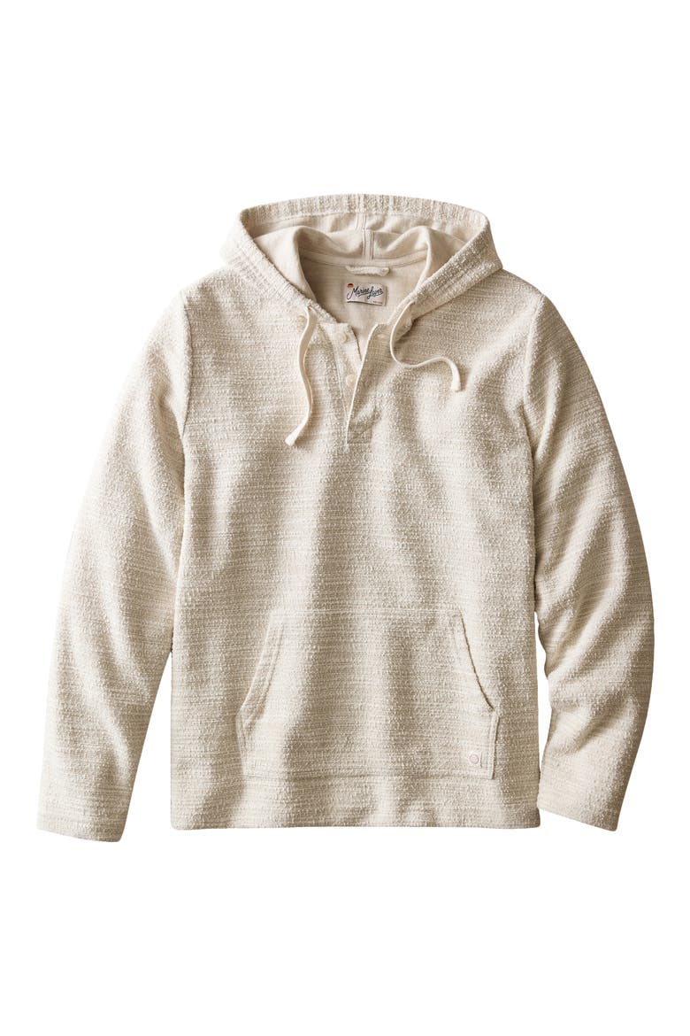 Portola Cotton Blend Beach Hoodie, Alternate, color, SAND