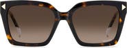 Missoni 55mm Gradient Square Sunglasses