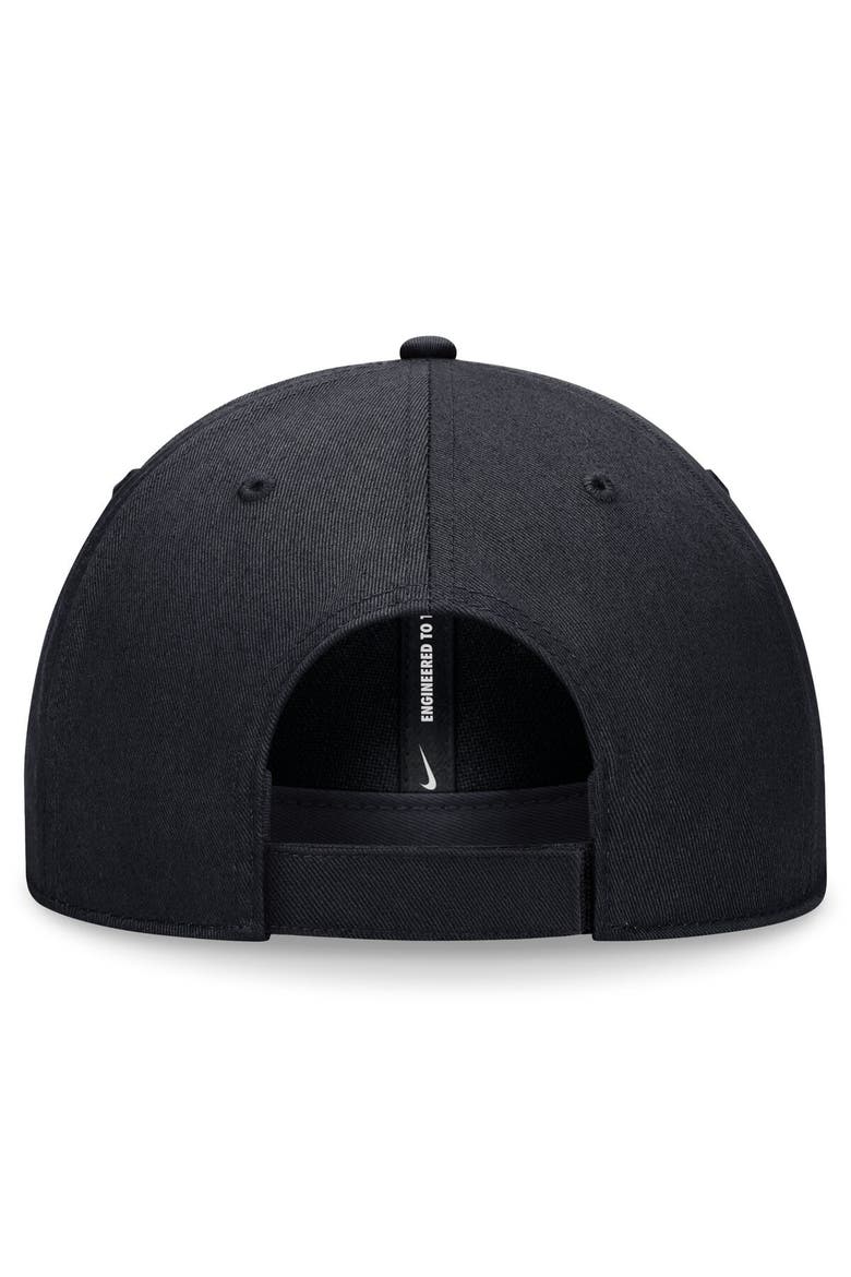 Men's Nike Navy New York Yankees Evergreen Club Performance Adjustable Hat, Alternate, color, Navy