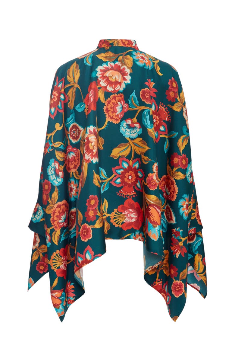 La DoubleJ Foulard Shirt Hottie Emerald, Alternate, color, Hottie Emerald