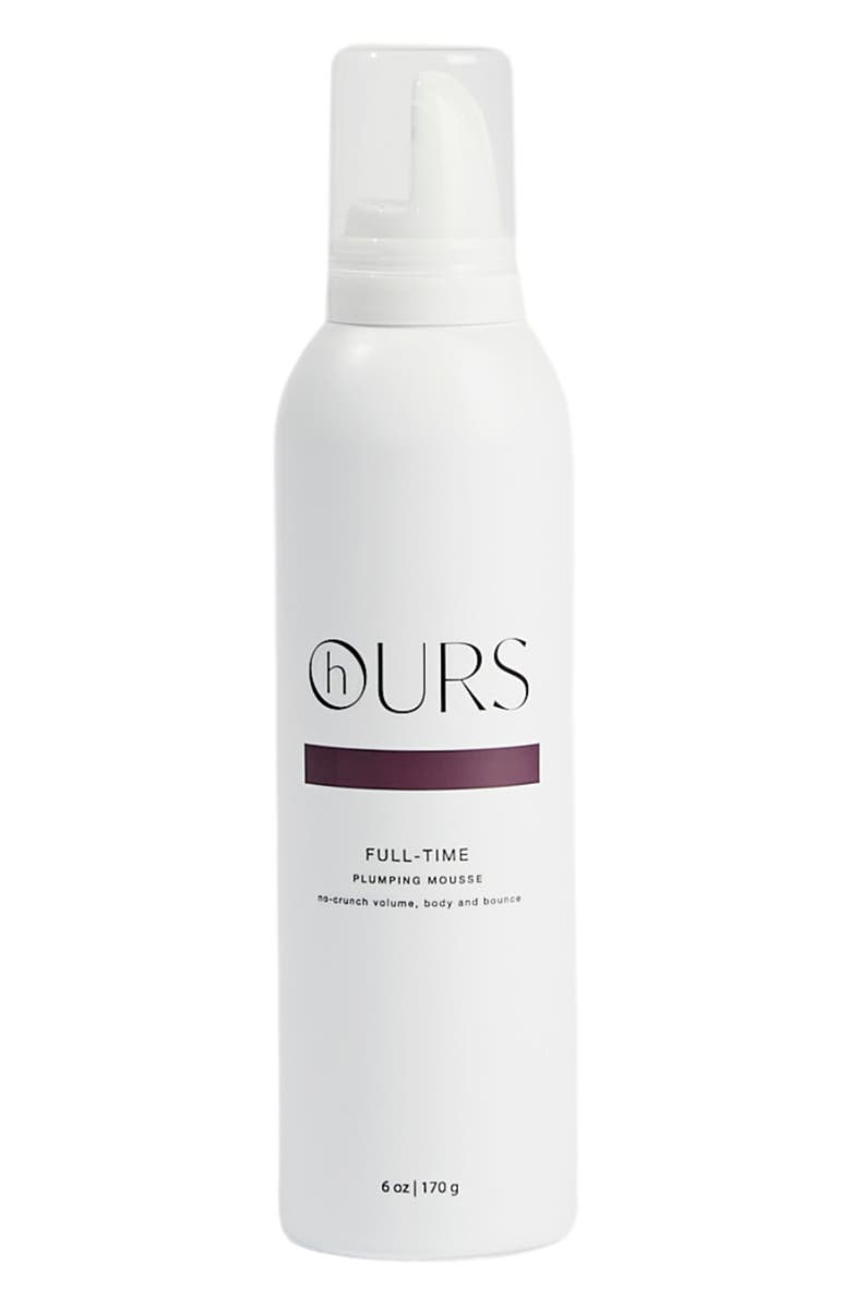 hOURS haircare Full-Time Plumping Mousse, Main, color, 6 Oz