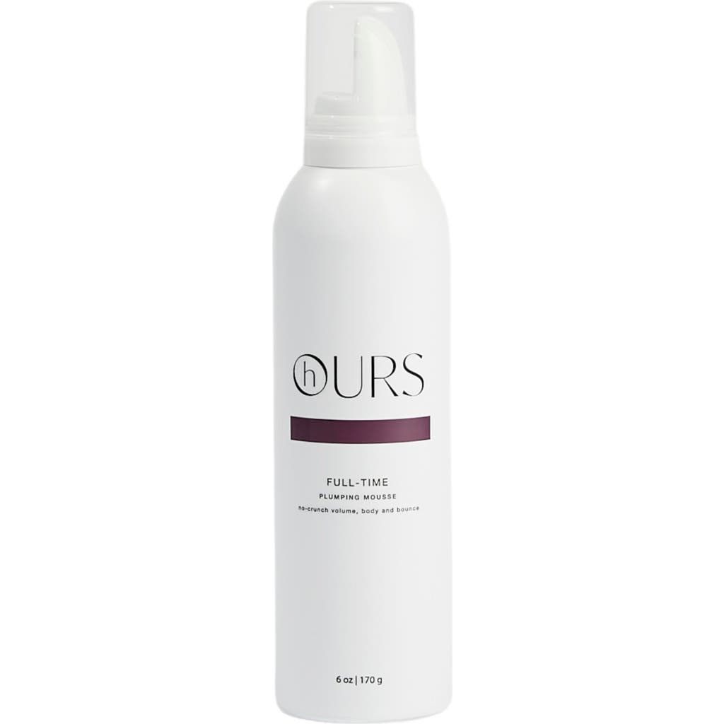 Hours Haircare Full-time Plumping Mousse In Transparent