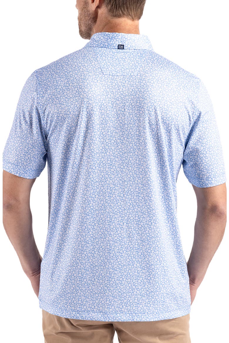 Pike Flora Print Polo, Alternate, color, ATLAS
