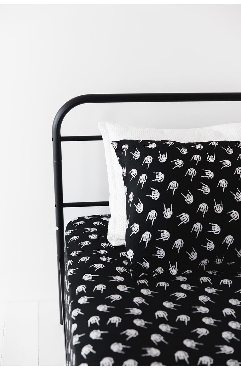 Charlie Lou Baby<sup>®</sup> Rock N' Skull Twin Bedding Set, Alternate, color, 