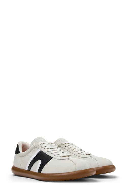 Camper Pelotas Soller Leather Sneakers In White