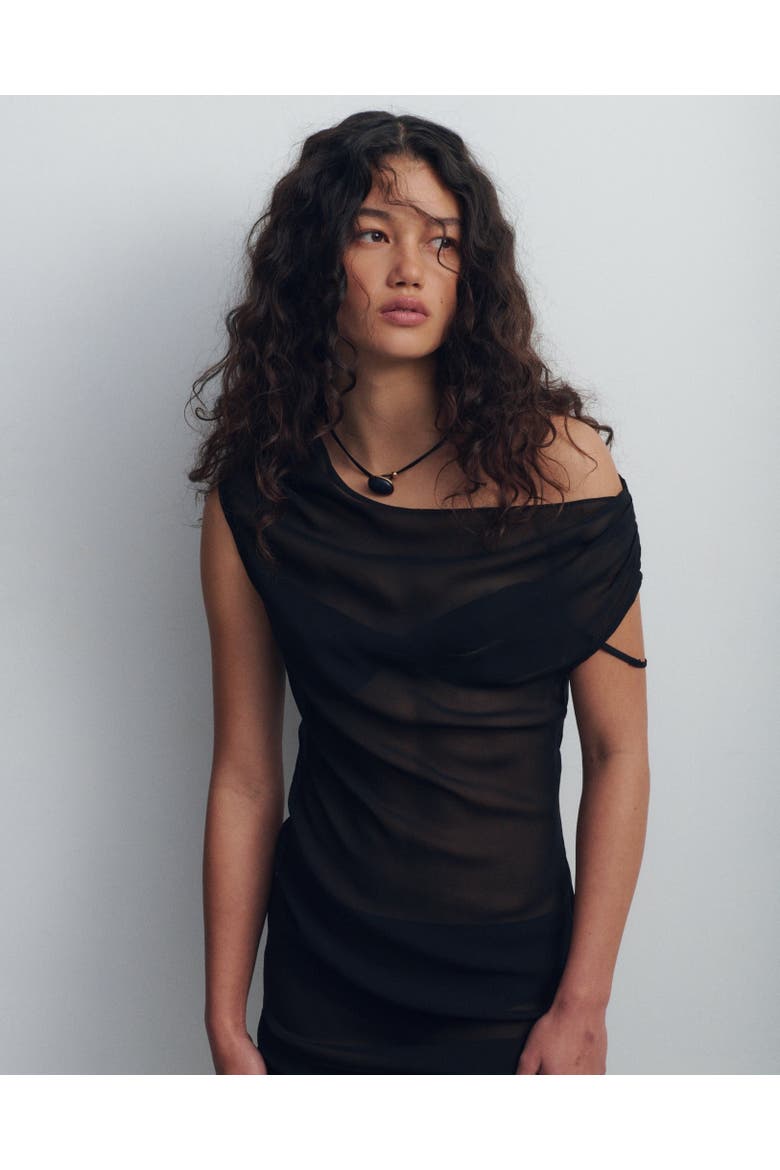 Valentina Thin Black/Black, Alternate, color, BLACK