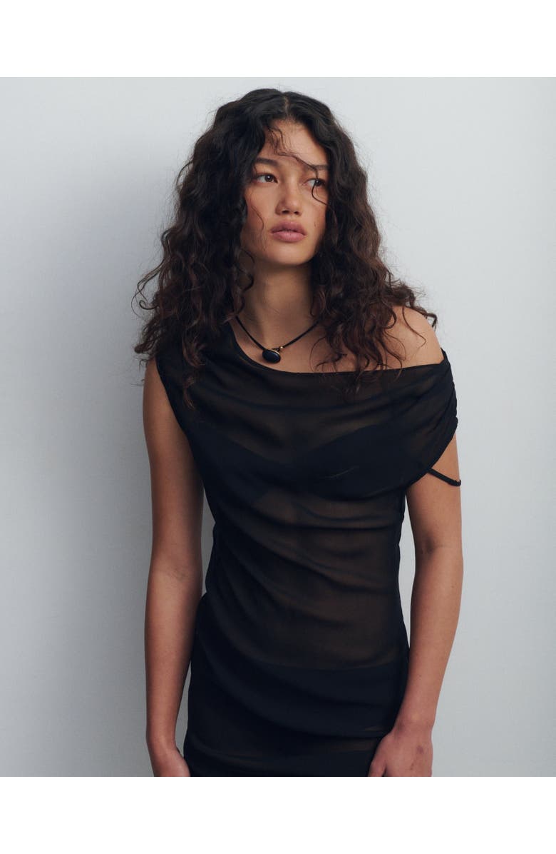 HEAVEN MAYHEM Valentina Thin Black/Black, Alternate, color, Black