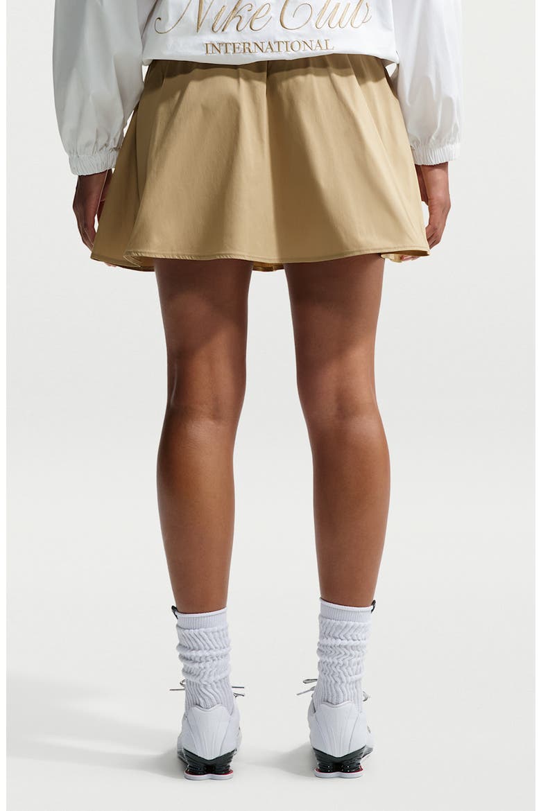 Miniskirt, Alternate, color, PARACHUTE BEIGE/ WHITE