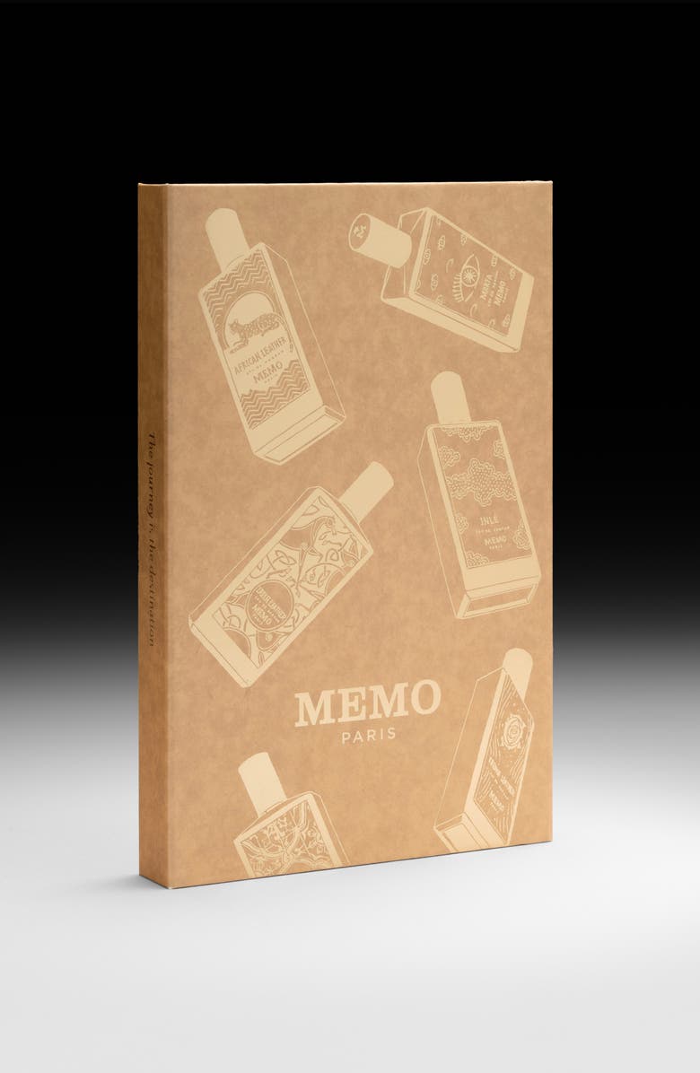 MEMO PARIS Journey Book Eau de Parfum 7-Piece Discovery Set $40 Value, Alternate, color, 
