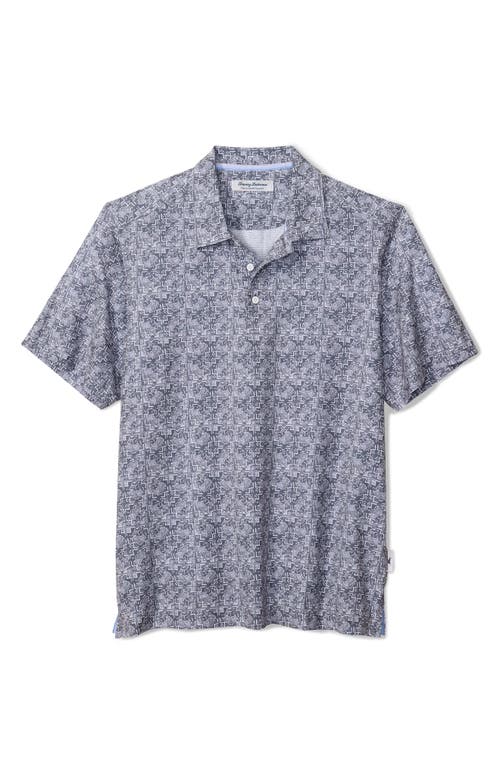 Tommy Bahama Bahama Coast Flora Tiles Islandzone® Polo In Purple