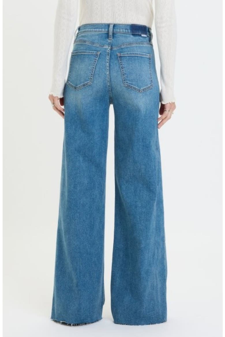 Far Out High Waist Jeans, Alternate, color, MAKE BELIEVE