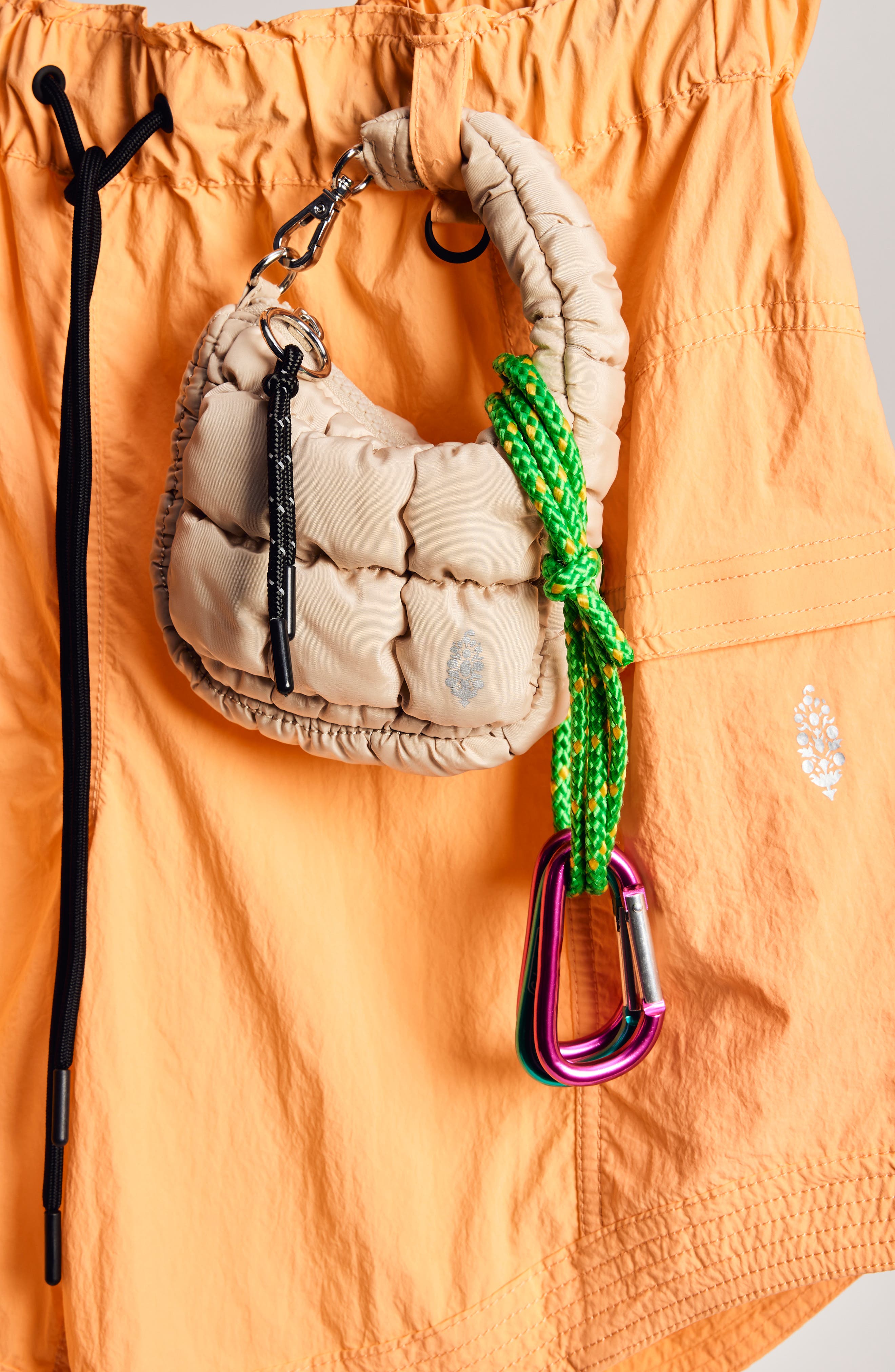 Free People FP Movement Quilted Micro Pouch, Alternate, color, 